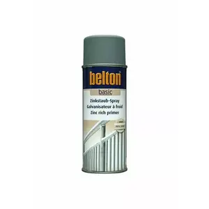Aerosola krāsa Belton Zinc Color 400 ml — cinka aizsargpārklājums pret koroziju