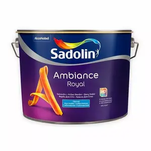 Paint Sadolin PAINT AMBIANCE ROYAL BC 9.3L — interior decorative paint, 9.3 liters