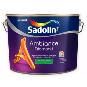 Sienu krāsa SADOLIN PAINT AMBIANCE DIAMOND BW 10L