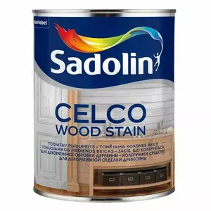 Koka toneris 1 l, Sadolin CELCO WOOD STAIN — pigmentēts pārklājums koksnes aizsardzībai