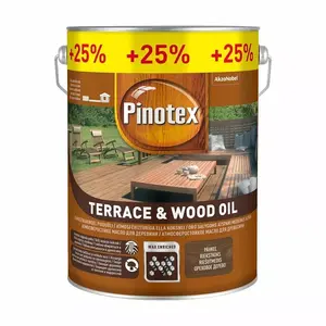 Масло для террас PINOTEX Terrace Oil Walnut 4+1L — Защитное масло для древесины 5 л