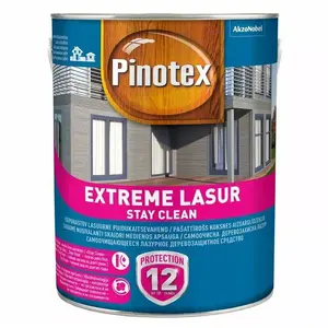 Лазурь для древесины PINOTEX EXTREME LASUR CLR 3L — PINOTEX прозрачная защитная лазурь, 3 л