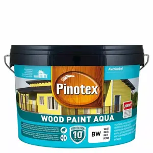 Краска для дерева PINOTEX Swedish Red 2.5L — водная защитная краска для дерева