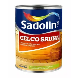 Масло для сауны SADOLIN CELCO SAUNA 20 1 л, средство для обработки деревянных поверхностей