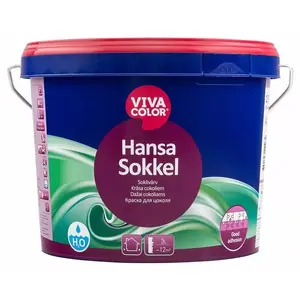 Краска для цоколя Hansa Sokkеl 2,7 л — VIVACOLOR