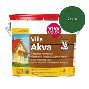 Фасадная краска VIVACOLOR Villa Akva Green 335X водно-дисперсионная 2,7 л