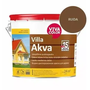 Фасадная краска VIVACOLOR Villa Akva Brown 2,7 л