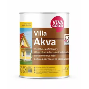Фасадная краска VIVACOLOR Villa Akva C 0,9 л — водно-дисперсионная для фасадов