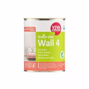 Краска для стен VIVACOLOR PAINTGREEN LINE WALL 4 A 0,9 л