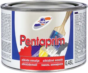 Алкидная эмаль RILAK Pentaprim белая 0,45 л