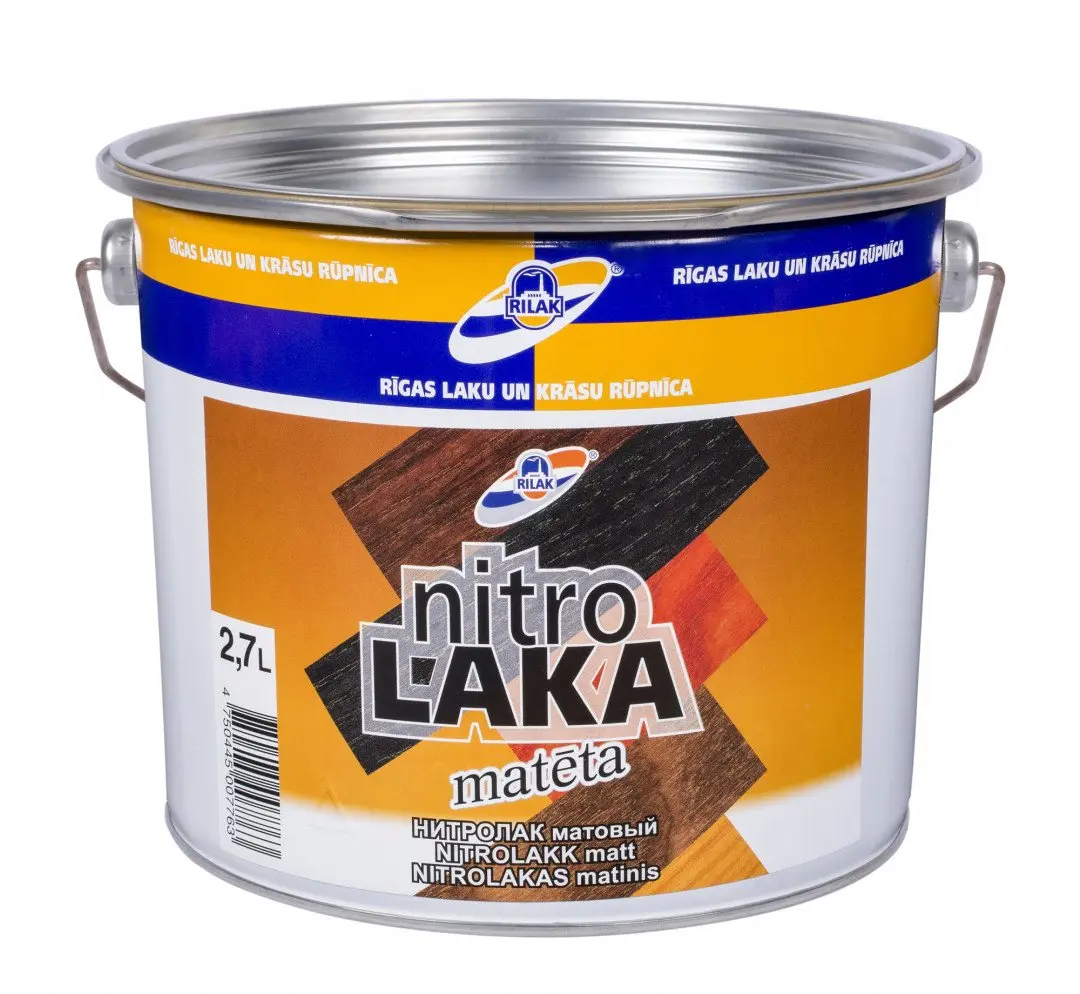 RILAK Nitro Laka 2,7 L Matēta Photo 2