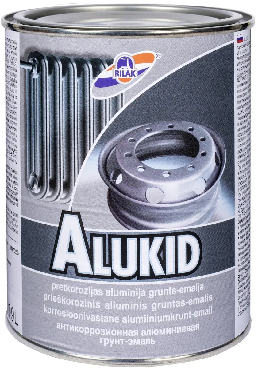 Alkyd enamel paint RILAK ALUKID 0.45 L Photo 2