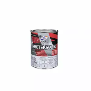 Грунт-эмаль защитная RILAK PROTEKSOL-50 коричневая 0,9 л