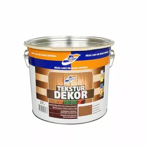 Krāsa RILAK TEKSTURDEKOR BROWN 2.7L - teksturēta dekoratīvā krāsa, 2,7 l