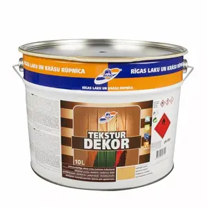 Краска RILAK TEKSTURDEKOR YELLOWISH BROWN 10L — текстурная декоративная краска, 10 л