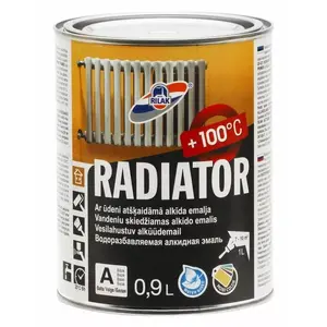 Краска для радиаторов RILAK PAINT RILAK RADIATOR A 0.9L Photo 1