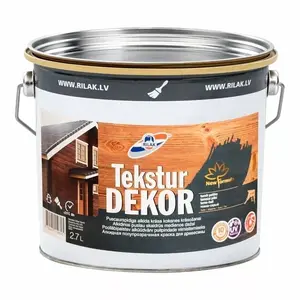 RILAK TEKSTURDEKOR DARK GREY декоративная фактурная краска 2,7 л