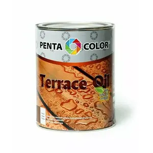 Terases eļļa PENTACOLOR OIL FOR TERRACE WITH TUNG TERRACE OI — koksnes aizsardzības eļļa