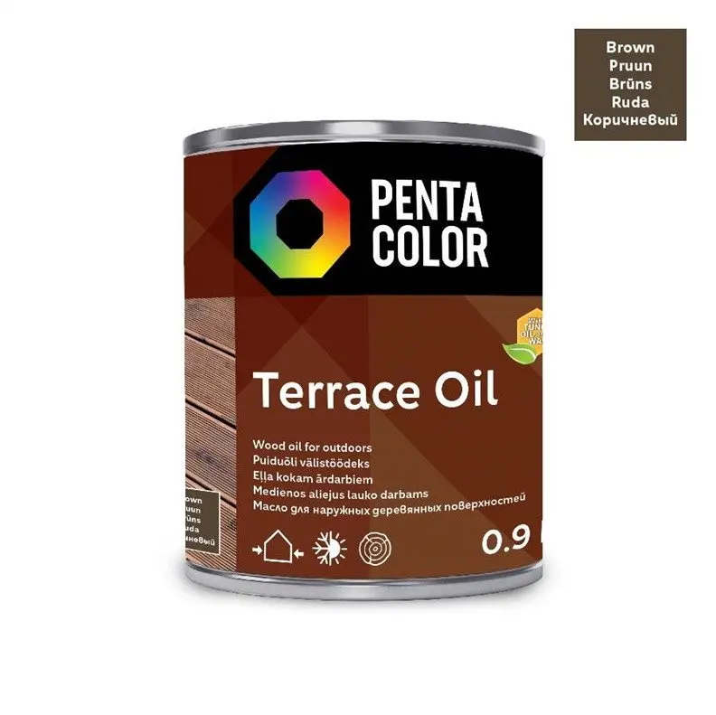 PENTACOLOR OIL FOR TERRACE WITH TUNG — масло для террасы Photo 2