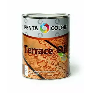 Terases eļļa Pentacolor OIL FOR TERRACE WITH TUNG — terases eļļa ar tungas eļļu, ārējai koksnei
