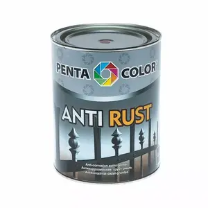 Anti-rust Paint PENTACOLOR Anticor Mahogany 0.9 L — rust-protective coating