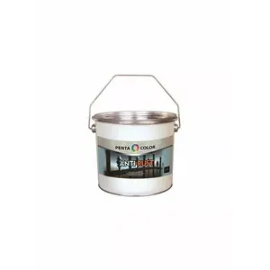 Krāsa PENTACOLOR ANTICOR pretrūsas melna 2,7 l