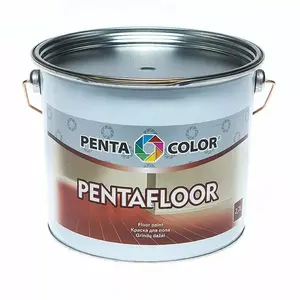 Grīdas krāsa PENTACOLOR Pentafloor pelēka 2,7 L — ūdenī šķīstošs grīdas pārklājums