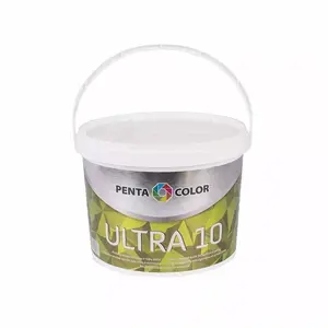 Краска PENTACOLOR Pentacolor Ultra 10 White 3L — интерьерная водоэмульсионная, 3 литра