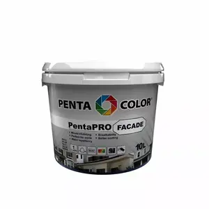 Фасадная краска PENTACOLOR Pentapro — белая, 10 л