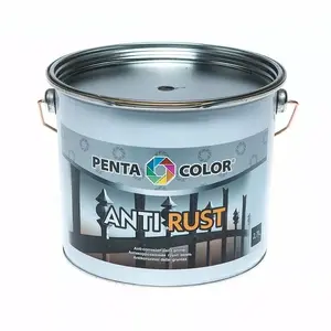 Краска антикоррозионная антрацит PENTACOLOR 2,7 л — защитное антиржавеющее покрытие