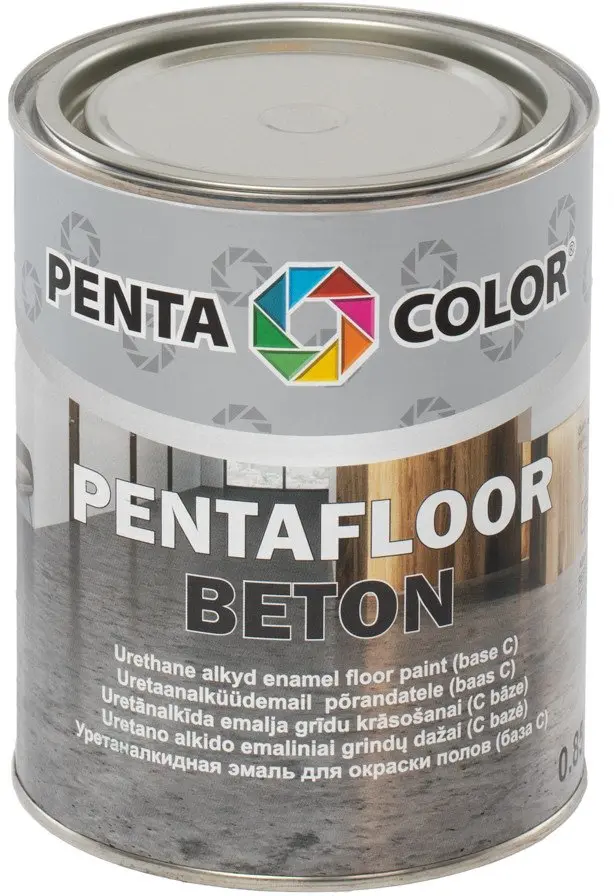 PENTACOLOR PAINT PENTAFLOOR BETON C 0,85 л Photo 2