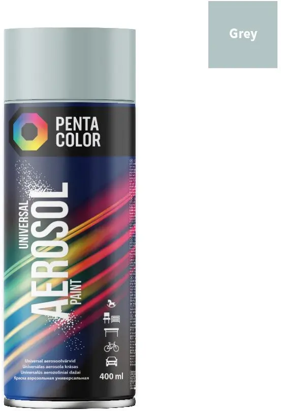 PENTACOLOR PAINT AEROS PENTA GREY 400 ml Photo 2