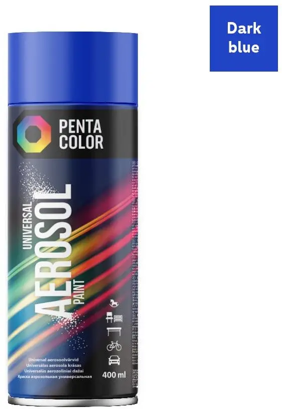 PENTACOLOR PAINT AEROS PENTA D BLUE 400 мл Photo 2