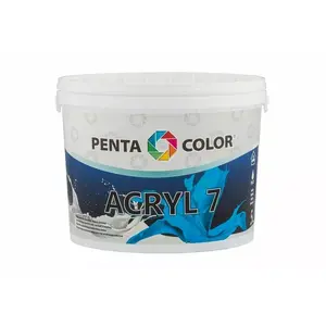 Эмульсионная краска PENTACOLOR Acryl 7 White — интерьерная акриловая водная эмульсия