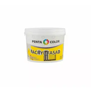 Фасадная краска PENTACOLOR Acryl Fasad W, акриловая водная, белая (MPN 109)