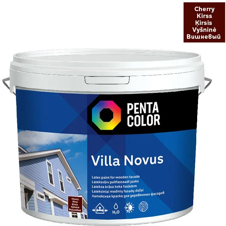 Фасадная краска PENTACOLOR Villa Novus (Cherry) Photo 2
