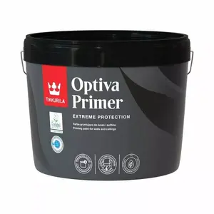 Грунтовка TIKKURILA OPTIVA PRIMER 9L — грунт для внутренних и наружных работ, 9 л