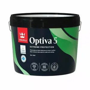 Матовая интерьерная краска TIKKURILA OPTIVA MATT 5 BA 9L