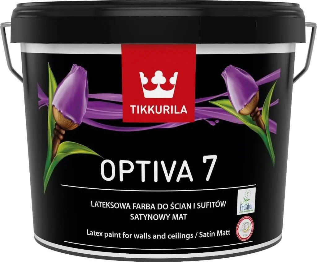 TIKKURILA OPTIVA SATIN MATT 7 BA 2.7L краска Photo 2