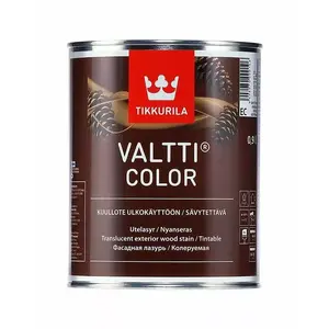 Tikkurila antiseptiķis Valtti Color bezkrāsains 0,9 l koksnes aizsardzībai