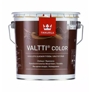 Антисептик Valtti Color бесцветный 2,7 л, Tikkurila — средство для защиты древесины и грунт