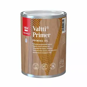 Грунтовка Tikkurila Valtti 0,9 л — грунт для древесины и металла, 0.9 л