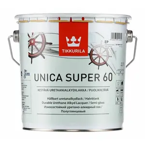 Лак TIKKURILA прозрачный сатиновый 2,7 л
