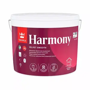 Interior matte emulsion paint TIKKURILA HARMONY A 9.0 L – paint for walls, water-based