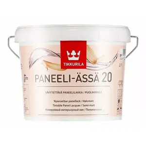 Лак для панелей TIKKURILA LACQ F/PANEL S-GL 2,7 л (панельный глянцевый лак)