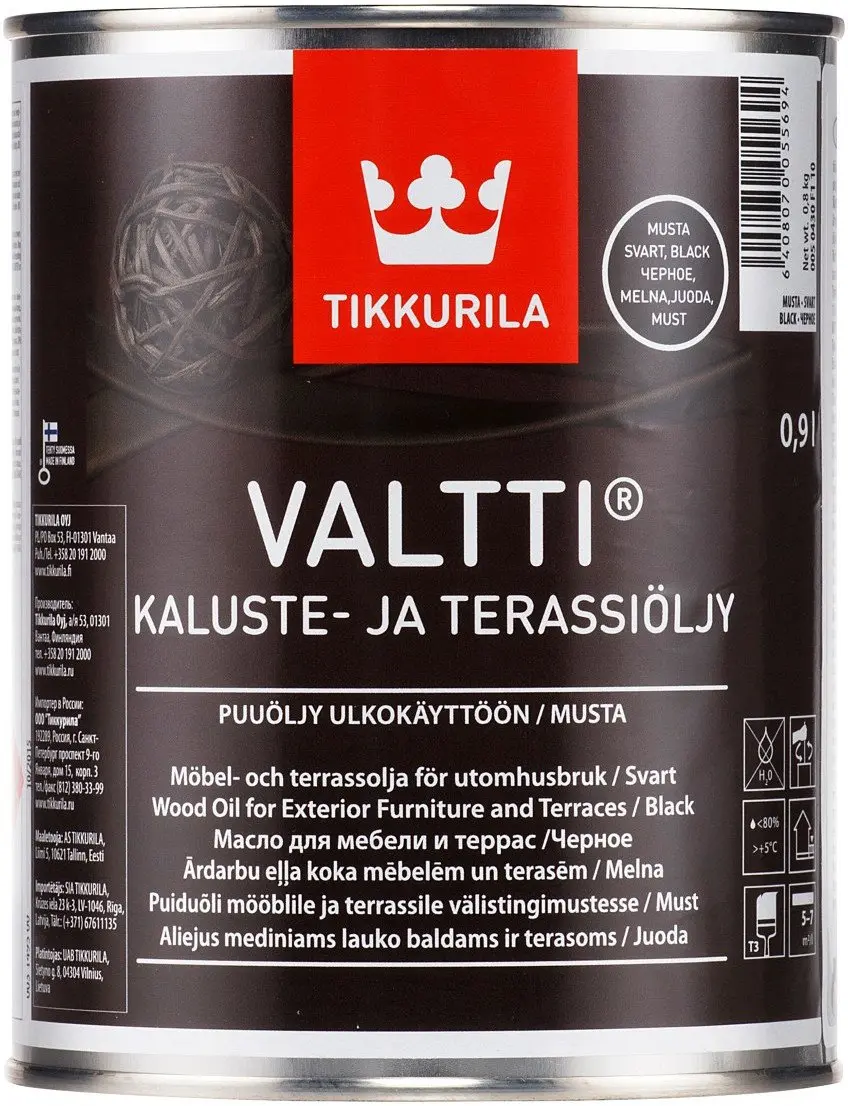 TIKKURILA VALTTI Furniture and Decking 0,9 л Photo 2