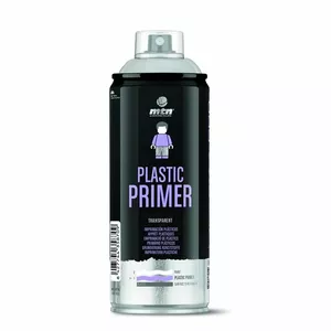 Grunts aerosols plastikam Montana EX014PR0914 400 ml — plastmasas pamatkrāsa, adhēzijas uzlabošanai