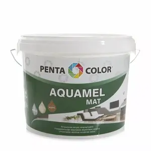 Краска Pentacolor Aquamel White водно-дисперсионная 3 кг, матовая (frosted)