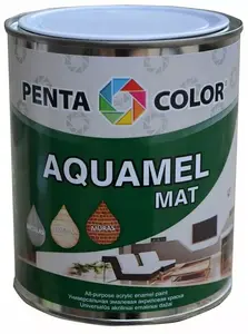 Krāsa Pentacolor Aquamel Green 0,7 kg, matēta ūdens bāzes krāsa