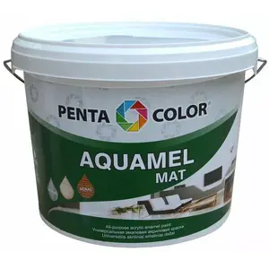 Paint Pentacolor AQUAMEL Dark Yellow 3 kg Matt – water-based interior/multi-surface paint